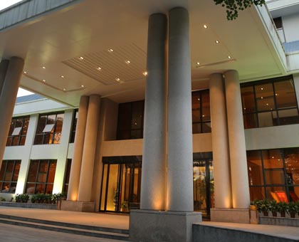 新鄉(xiāng)河師大沁園精品商務(wù)酒店設(shè)計實景圖