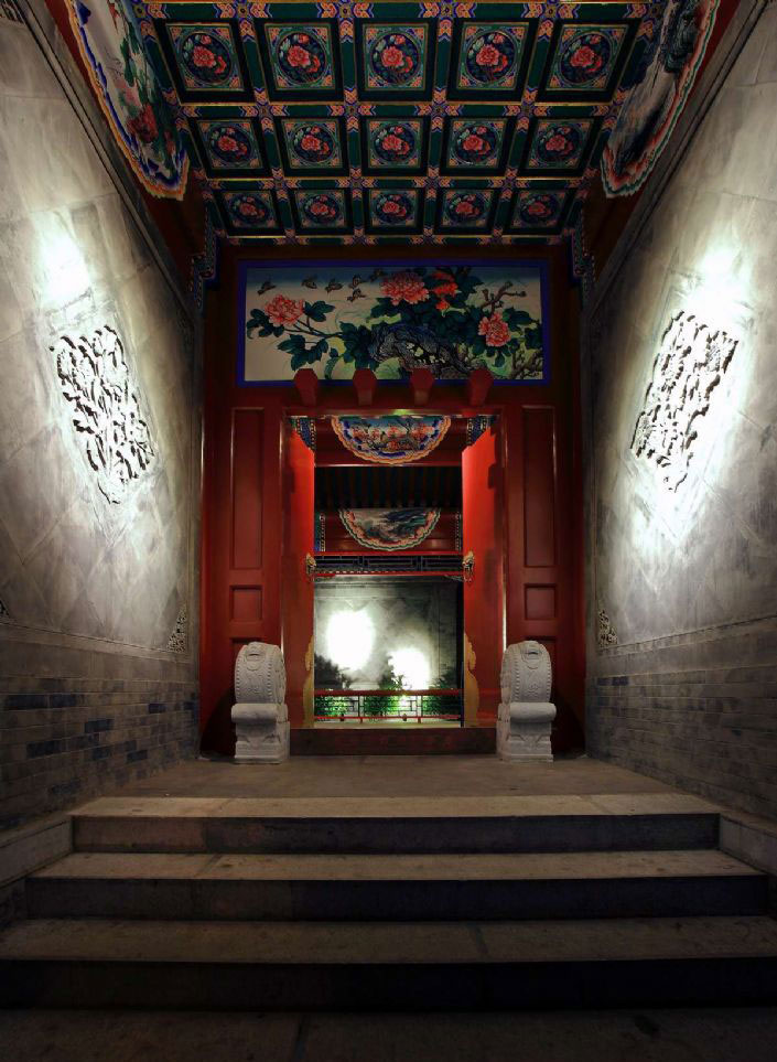 北京三十四號(hào)館中式會(huì)所入口設(shè)計(jì)