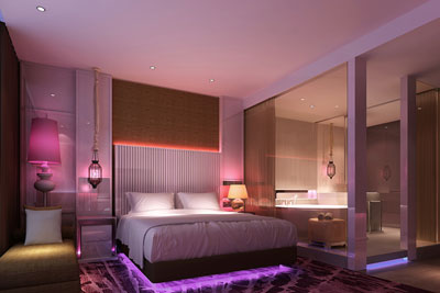 駐馬店萊茵河情侶主題酒店客房設(shè)計效果圖