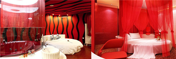 充滿(mǎn)激情的情侶酒店客房空間 充滿(mǎn)激情的情侶酒店客房空間