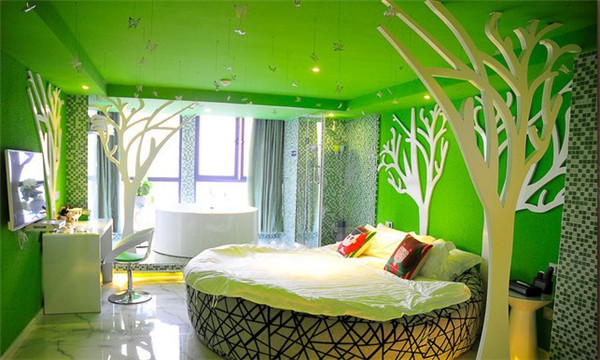 清新夢(mèng)幻的山楂樹(shù)情侶酒店 清新夢(mèng)幻的山楂樹(shù)情侶酒店