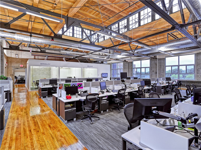 開放式的辦公空間設計 開放式的辦公空間設計