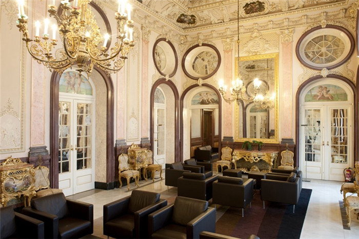 奢華的酒店室內(nèi)局部空間