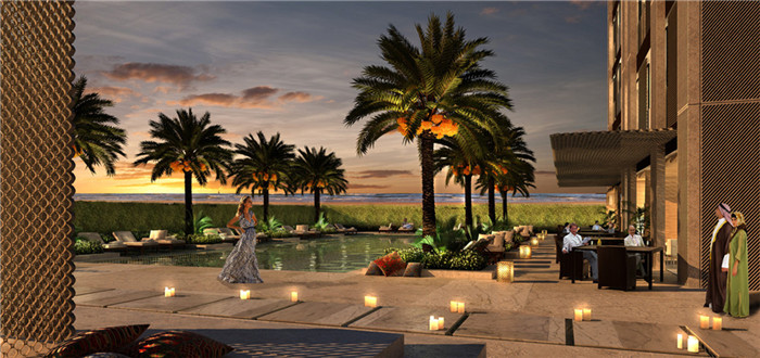 酒店室外空間 酒店室外空間