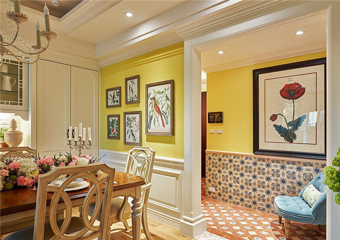 法式鄉(xiāng)村三層獨棟別墅裝修設(shè)計案例  打造南法貴族的秘密花園