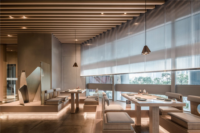 以云為主題創(chuàng)意壽司大高級料理餐廳設(shè)計(jì)案例 以云為主題創(chuàng)意壽司大高級料理餐廳設(shè)計(jì)案例