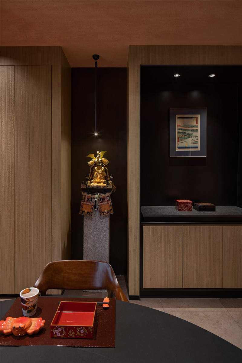 鄭州亭楓蟹日式料理設(shè)計(jì)案例賞析 鄭州亭楓蟹日式料理設(shè)計(jì)案例賞析