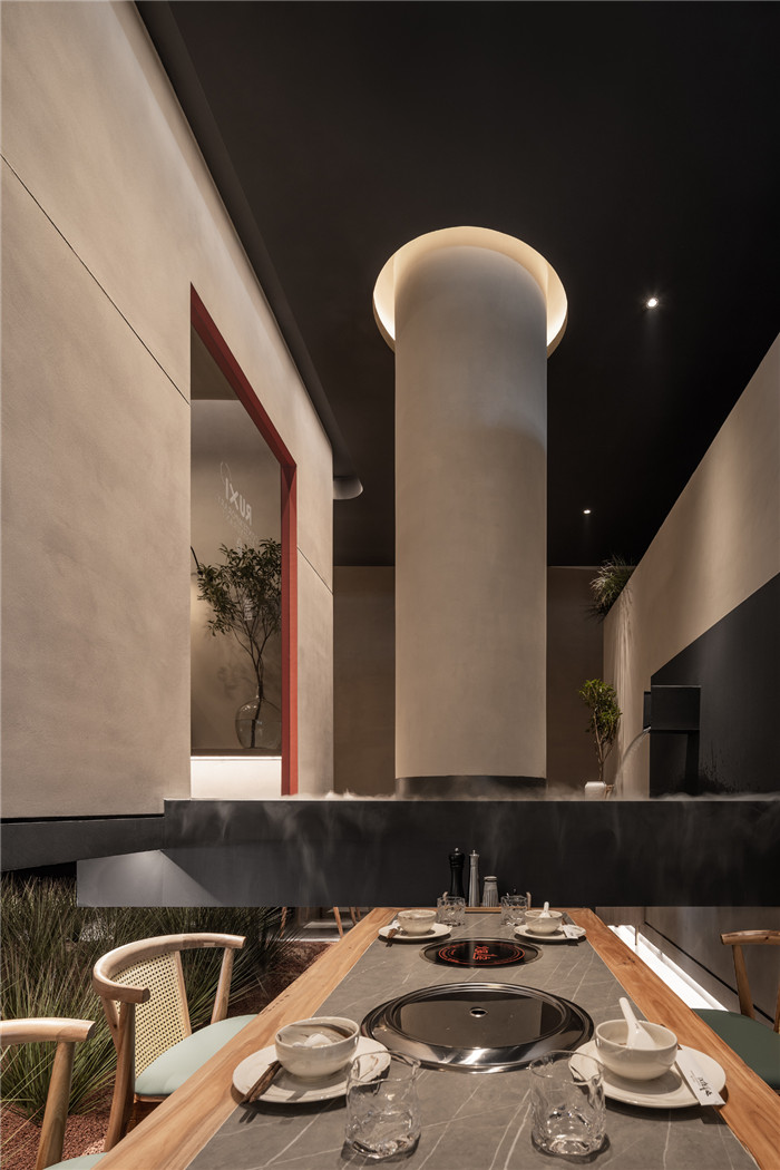 山西如熹詫寂風(fēng)打邊爐廣式火鍋店設(shè)計(jì)賞析 山西如熹詫寂風(fēng)打邊爐廣式火鍋店設(shè)計(jì)賞析