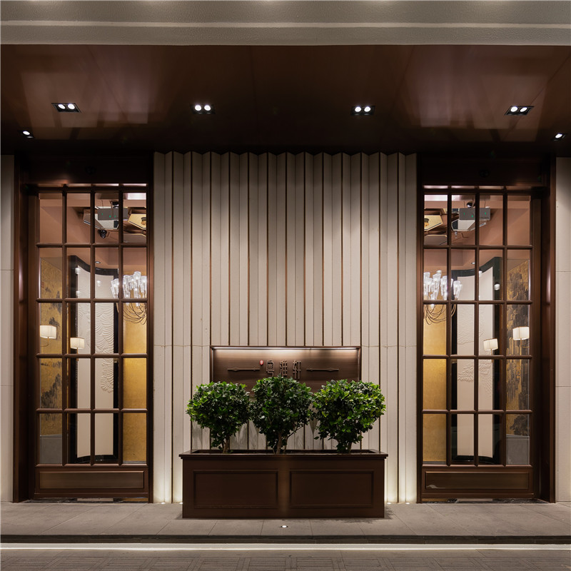 中西合璧 粵淮軒融合中餐廳裝修設(shè)計方案 中西合璧 粵淮軒融合中餐廳裝修設(shè)計方案