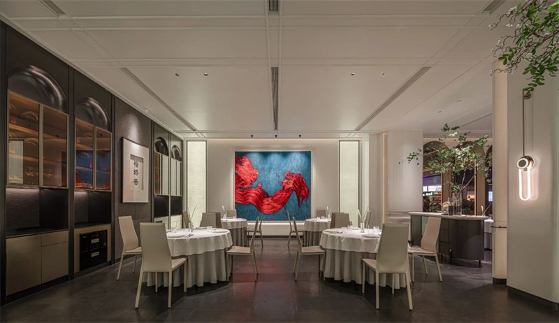 1200㎡多元當(dāng)代東方美學(xué)高端湘菜餐廳設(shè)計(jì)