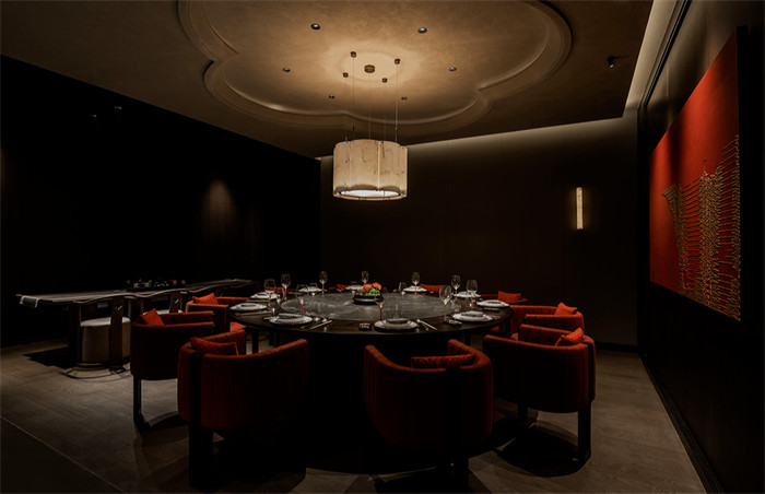 東方語境  上海柿合緣米其林餐廳設計案例