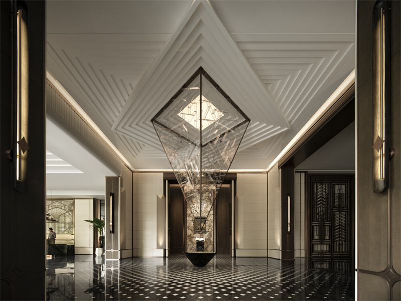 Art Deco奢華 越秀大學(xué)·匯錦城會所設(shè)計 Art Deco奢華 越秀大學(xué)·匯錦城會所設(shè)計