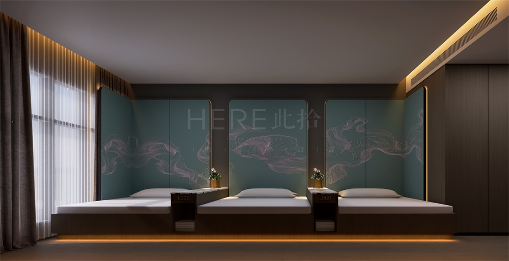 北京悅享高端湯泉·足浴會(huì)所設(shè)計(jì)案例效果圖